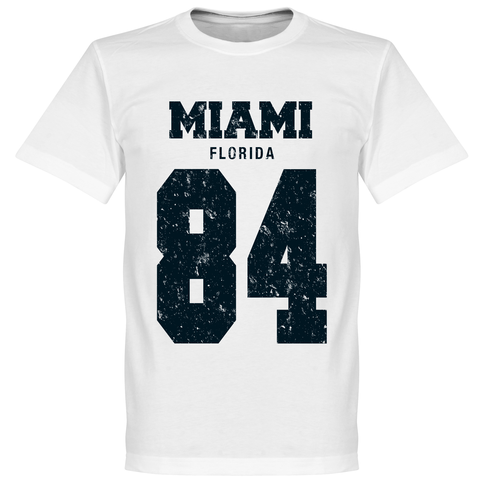 Miami '84 T-Shirt Top Merken Winkel